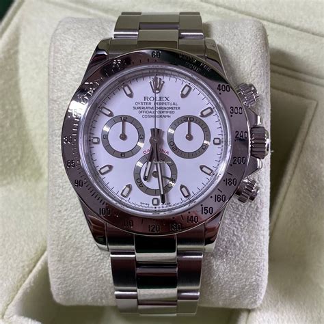 2007 rolex daytona stainless steel|Rolex Daytona .